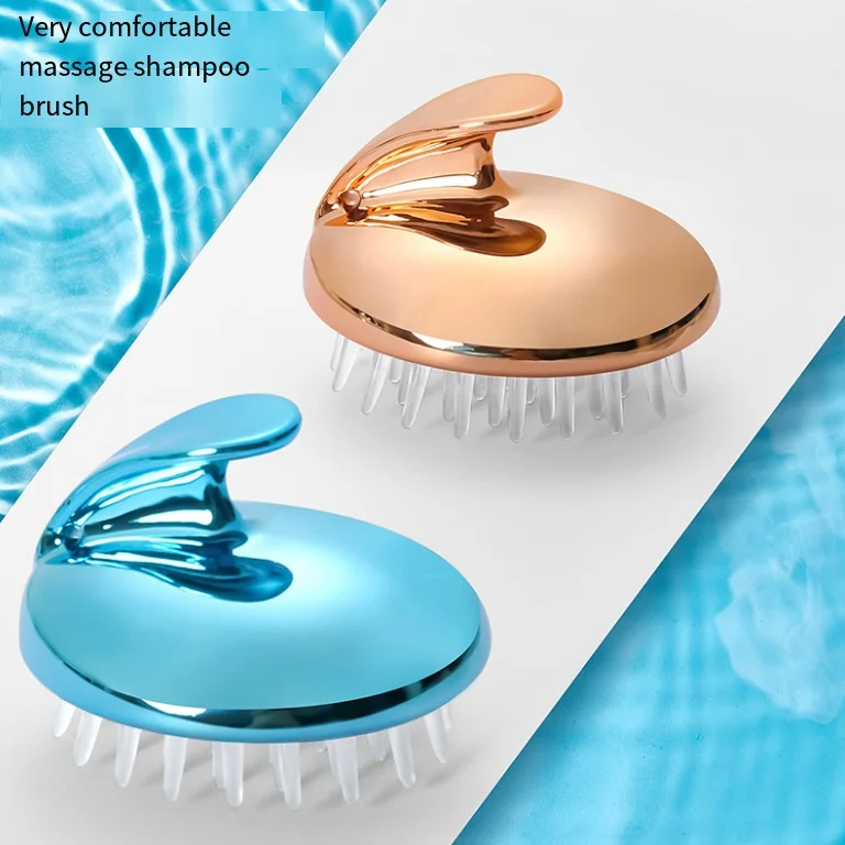 

1pc Silicone Head Body Wash Clean Hair Root Care Itching Scalp Massage Comb Soft Shower Brush Bath SPA Anti-Dandruff Shampoo Gel