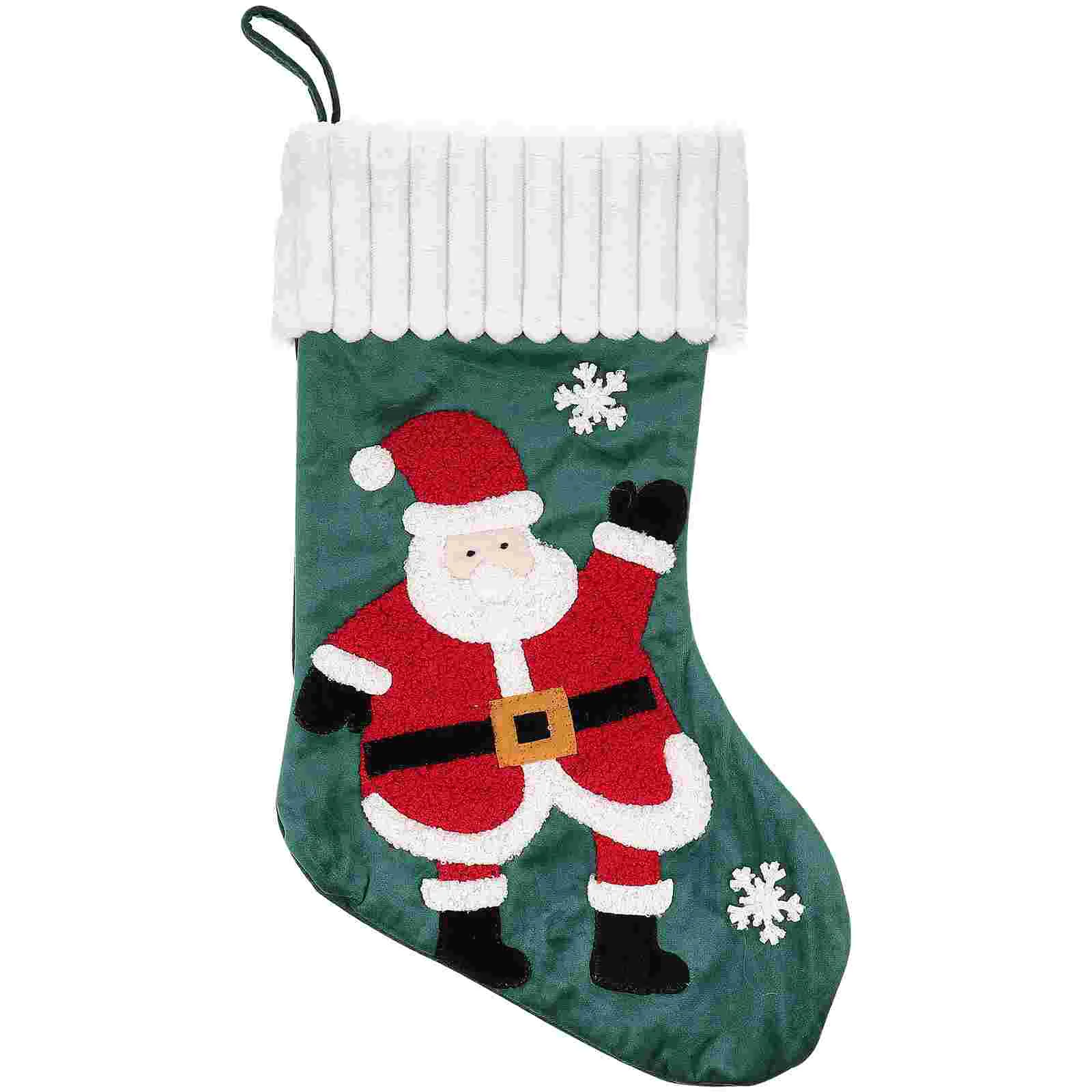 

Stocking Tree Bag Gift Decorative Decoration Pouch Set Lovely Christmas Cartoon Stockings Hanging Sock