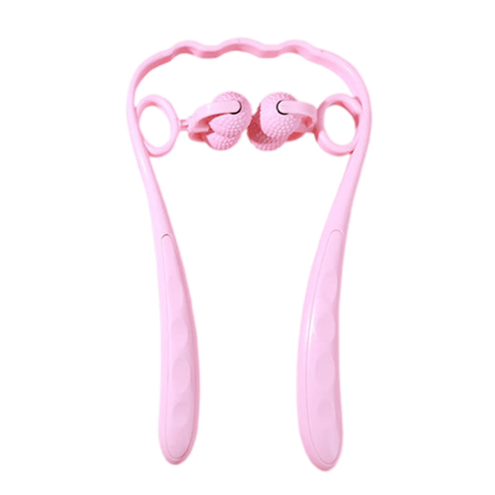 

Neck Massager Shiatsu Deep Tissue Dual Trigger Point Shoulder Massager Ergonomic Handle Lightweight Portable Muscle Pain Relief