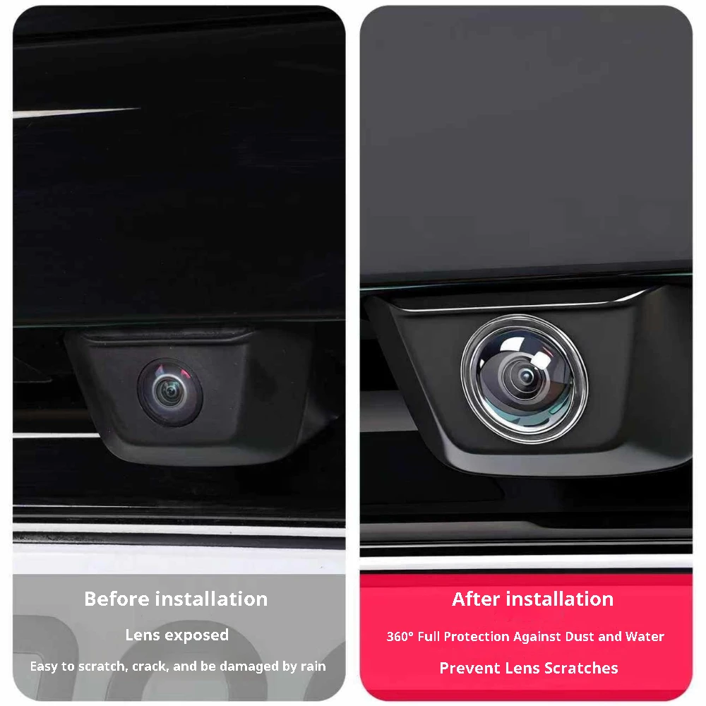 Фото Защитный чехол для автомобильной камеры Geely Galaxy E5 EX5, Proton eMas 7, водонепроницаемый защитный кожух для камеры заднего вида, аксессуары №5