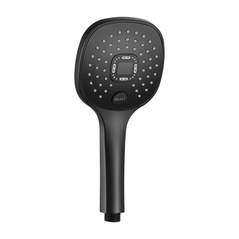 

Shower Head 3 Modes G1/2 Universal Interface Adjustable ABS Water-Saving Large Outlut Nozzle Hand-Held Bath Faucets