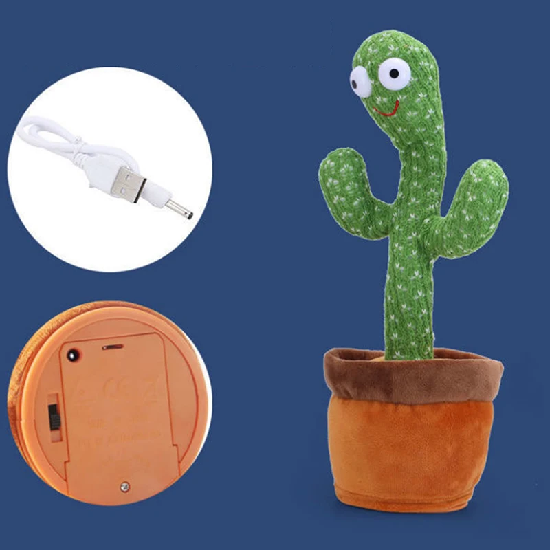 

Зарядное устройство со шнуром Micro USB для танцующих игрушек-кактусов