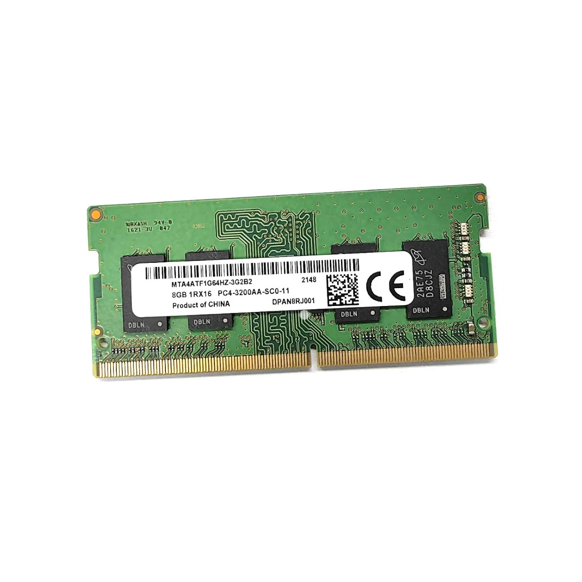 

DDR4 8GB 3200MHz RAM Memory PC4-25600 1.2V SODIMM Memory 260 Pin RAM Memory Laptop RAM Memory