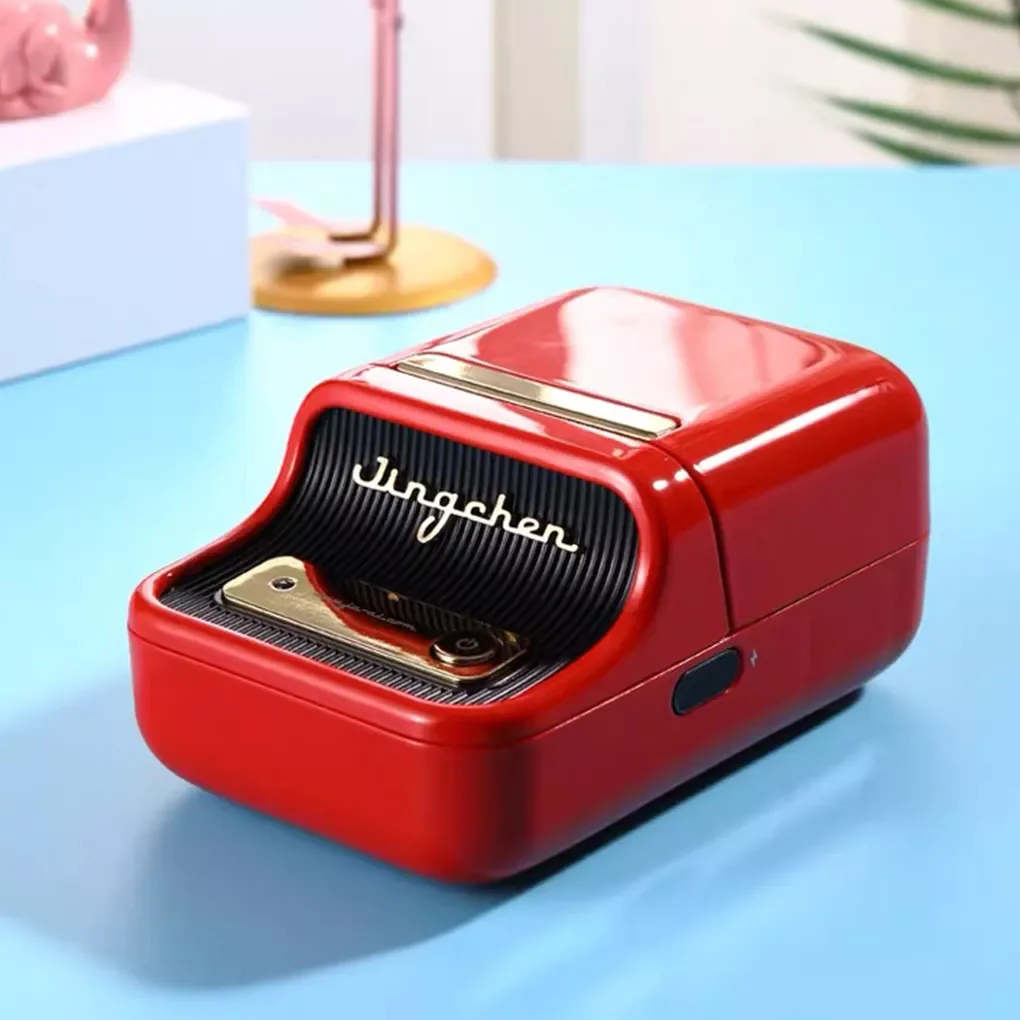 

Mini Label Sticker Thermal Printer Clothing Tag Printers Barcode Printer for Shipping Label Jewelry Supermarket Coding