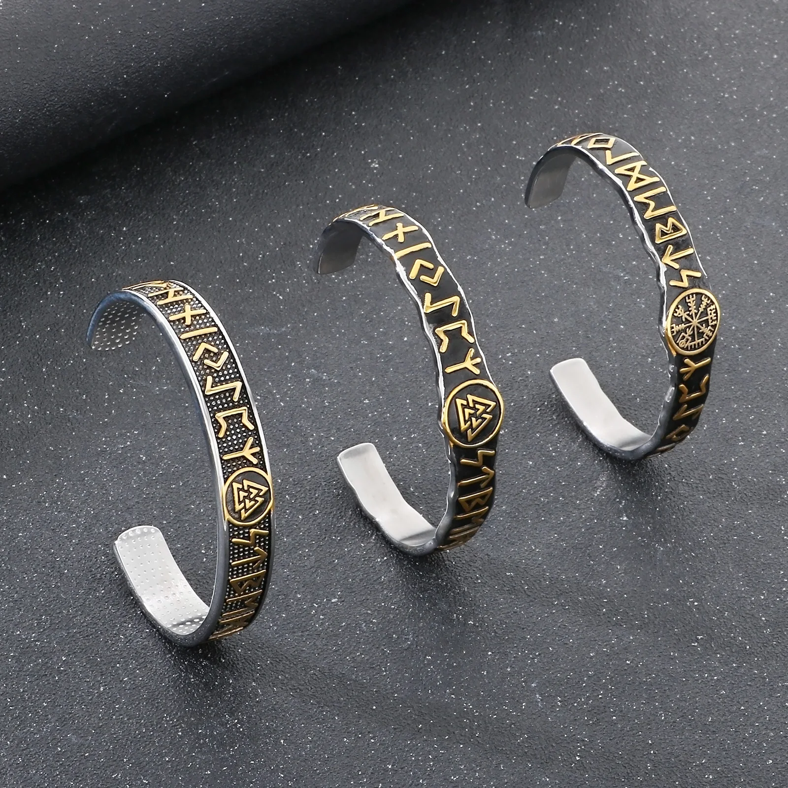 Браслет Viking Vegvisir из нержавеющей стали 304 мужской подарок