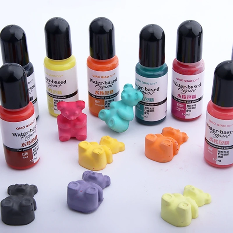 Q0KE Производство ювелирных изделий Силиконовый пигмент 8 Цветной тонер на водной