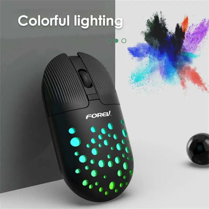 

Wireless Mouse Wireless Computer Mouse Ergonomic Silent Mice Mini PC Mause 2.4GHz USB Optical Mouse 1600DPI 4 Buttons For Laptop