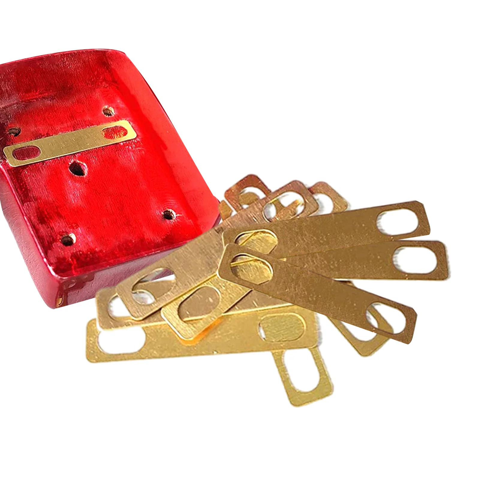 

S-образные латунные соединительные пластины для гитары с квадратным хвостовиком