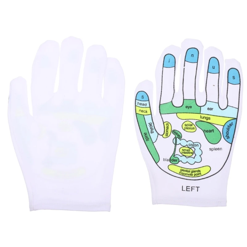 

Перчатки для акупрессуры и рефлексотерапии, спа для рук, инструменты для терапии рук с острым рефлексом