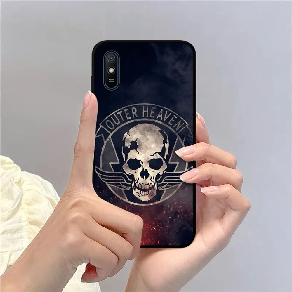 M-Metal Gear S-Solid Game Phone Case For Redmi 5 6 7 8 9 10 Plus Pro A GO K20 K30 K40 F3 Fundas