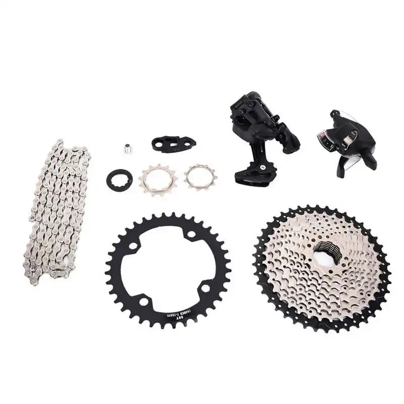 

Mountain Bike 1x10 Speed Group Set Aluminum Shift Lever A7 Mountain Bike 1x10 Speed Group Set 10 Speed Chain Chain Guide for