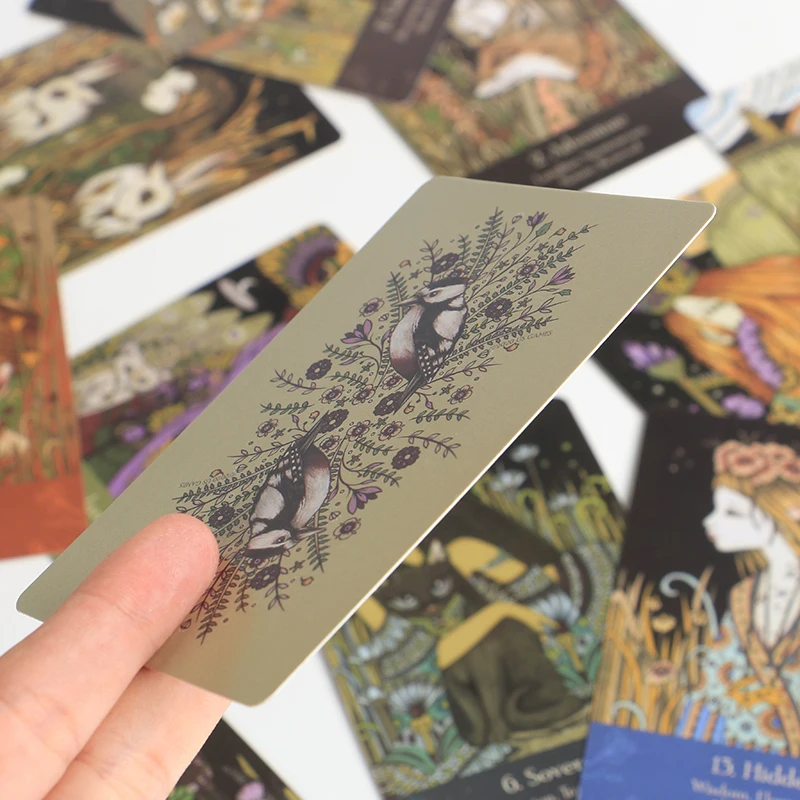 Универсальная колода для карт Tarot с изображением оракла таро настольная игра на