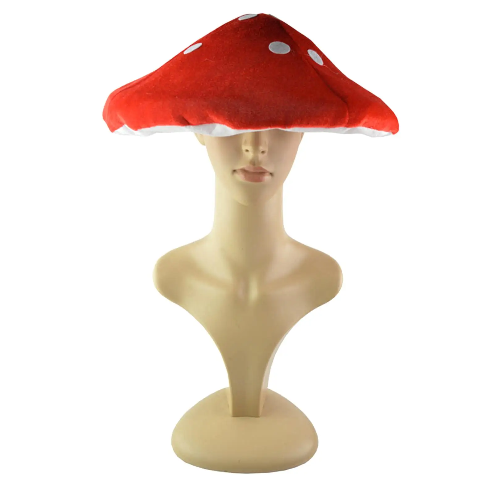 

Kids Mushroom Hat Head Wear Novelty Caps Creative Carnival Cosplay