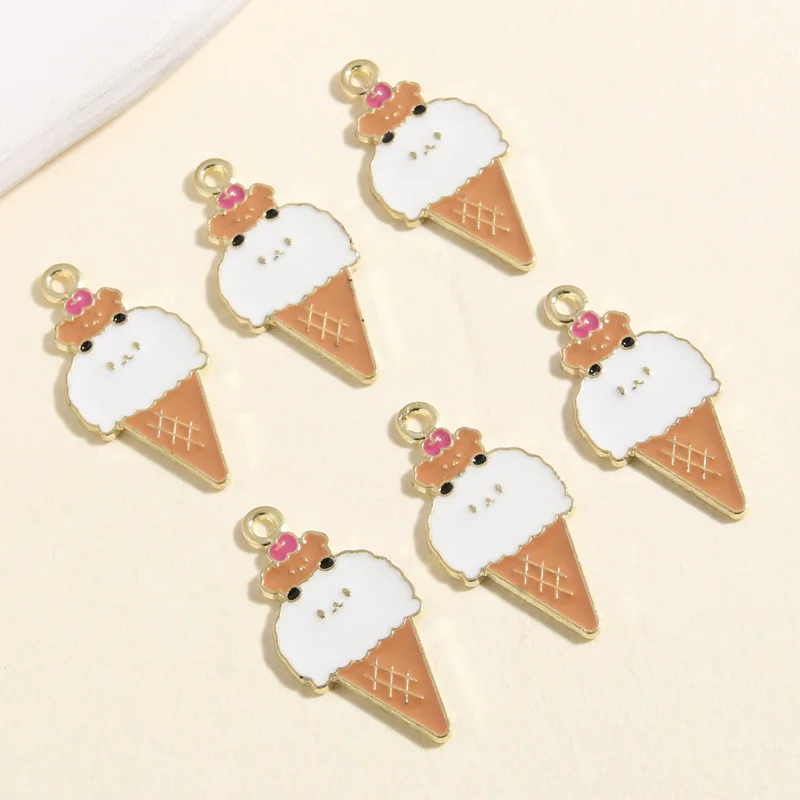 10 шт. подвеска в виде медведя 30 х14 мм