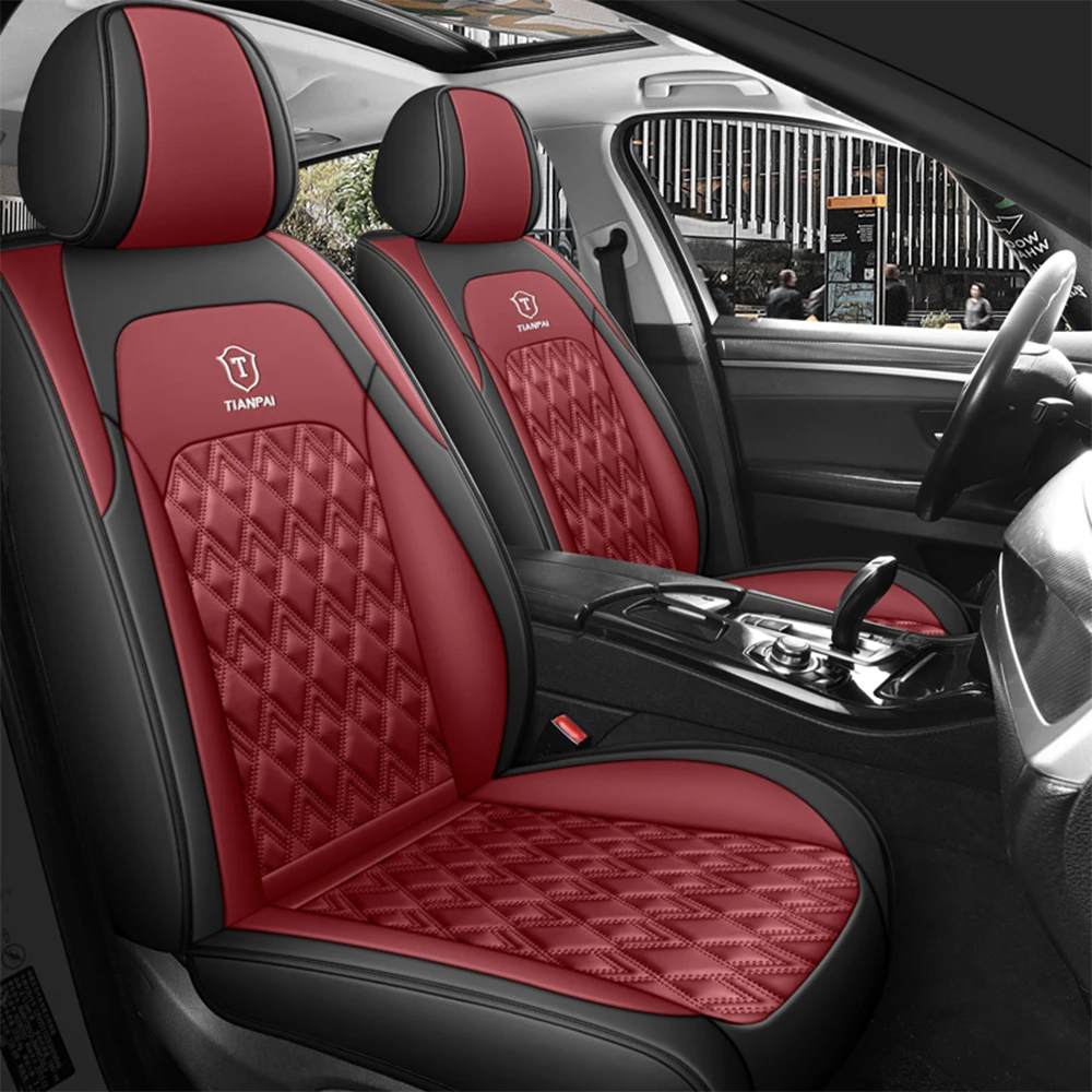 

Leather Full Set Car Seat Cover for Kia Sportage Rio 3 Optima Sorento Cerato Niro Stinger Picanto Morning K5 Ceed jd Accessories