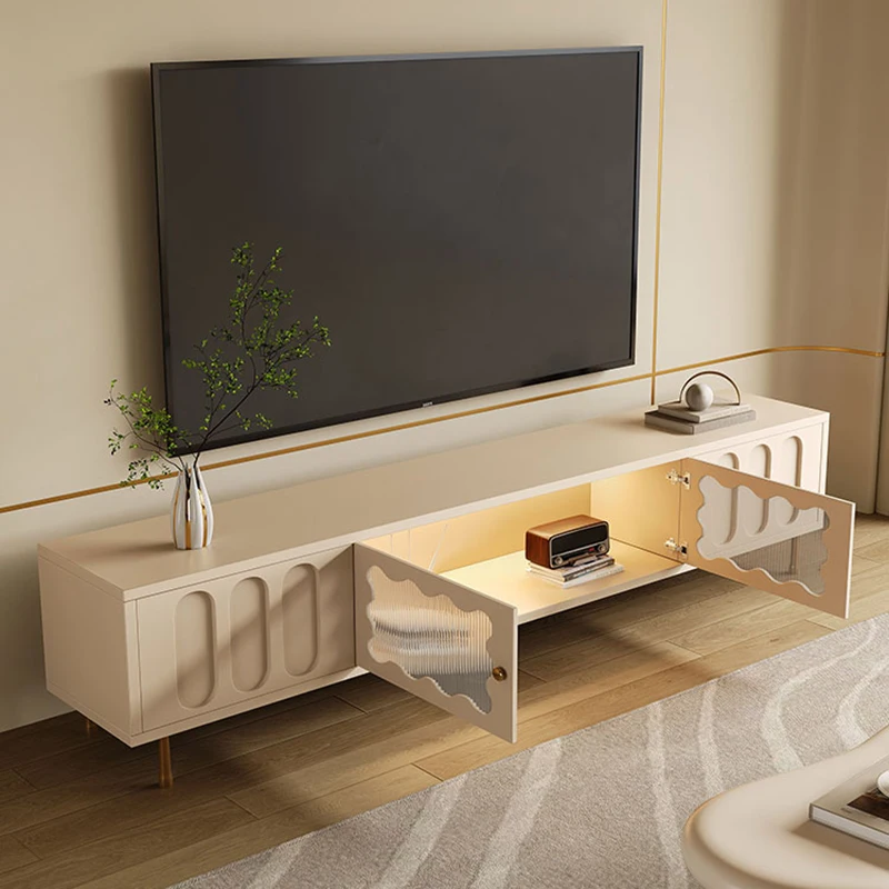Настенные современные ТВ-стойки подставка для телевизора с белым фоном высотой