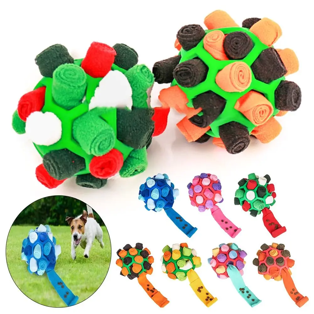 

Food Leakage Balls Pet Supplies Food Dispenser Pets Sniff Balls Feeding Ball Increase IQ Training Dogs Cats Sniff Balls