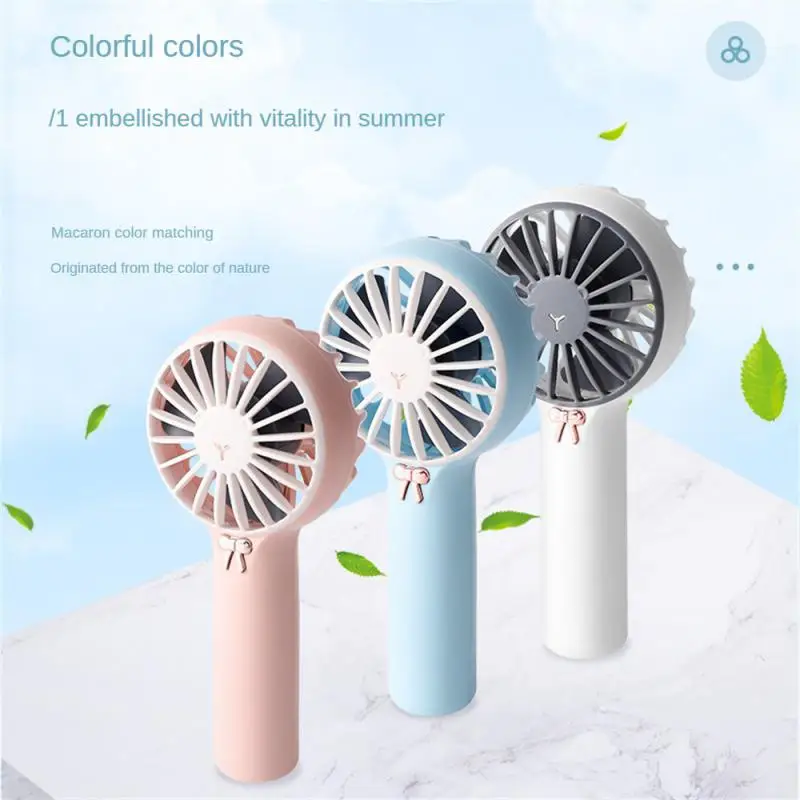 

1Pcs Handheld Portable Pocket Small Fan Student Dormitory USB Rechargeable Ultra Quiet Lanyard Mini Brushless Mute Cooling Fan