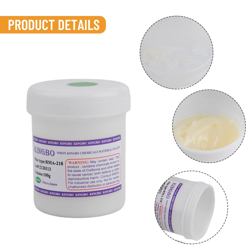 

Kingbo RMA-218 флюс для пайки 100г
