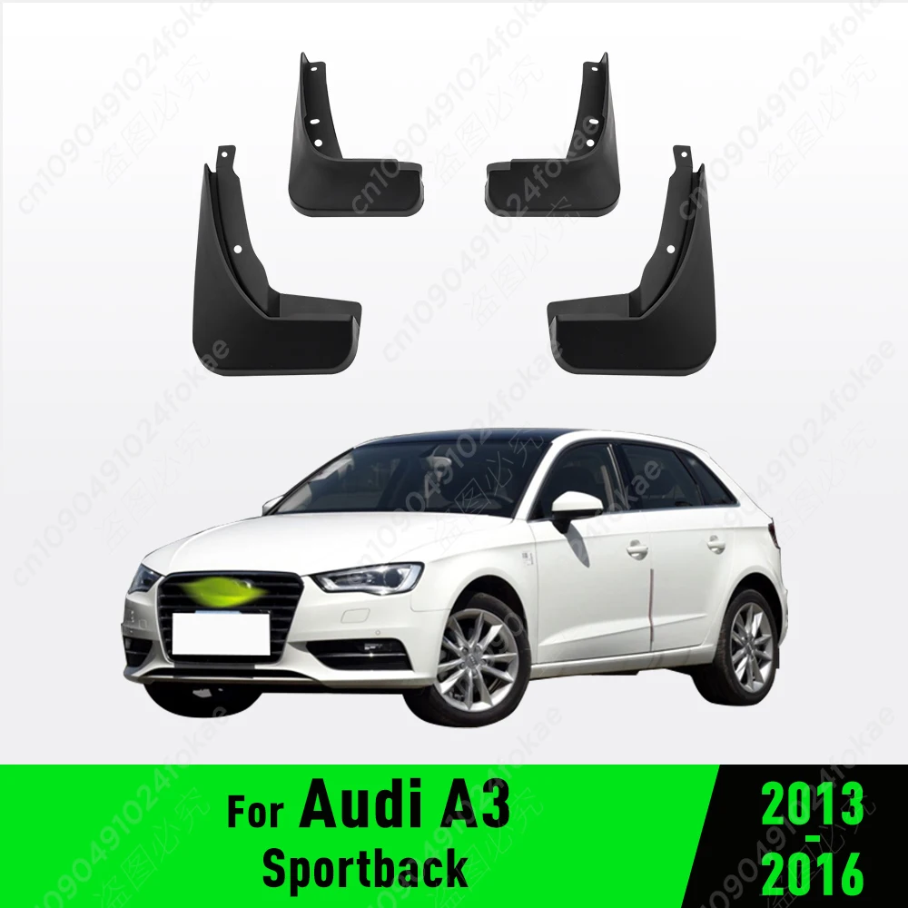 

Для Audi A3 Sportback 2013 2014 2015 2016, брызговики на крыло, брызговики, брызговики, автомобильные аксессуары