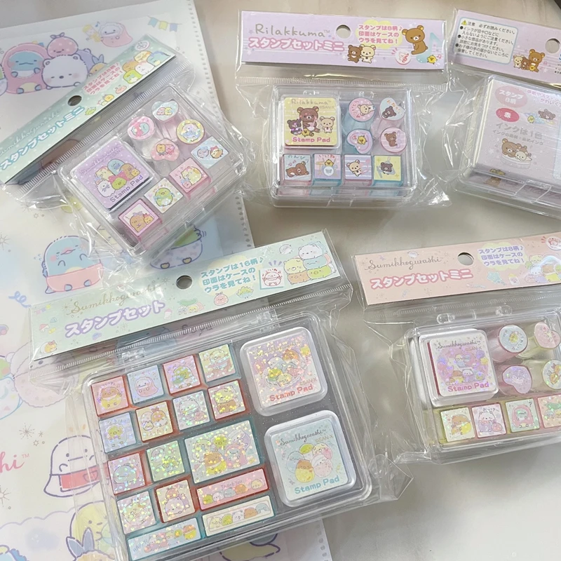 

Детские штампы Ограниченная серия милые штампы Набор DIY штампы для руководства декоративные штампы для учеников дневника