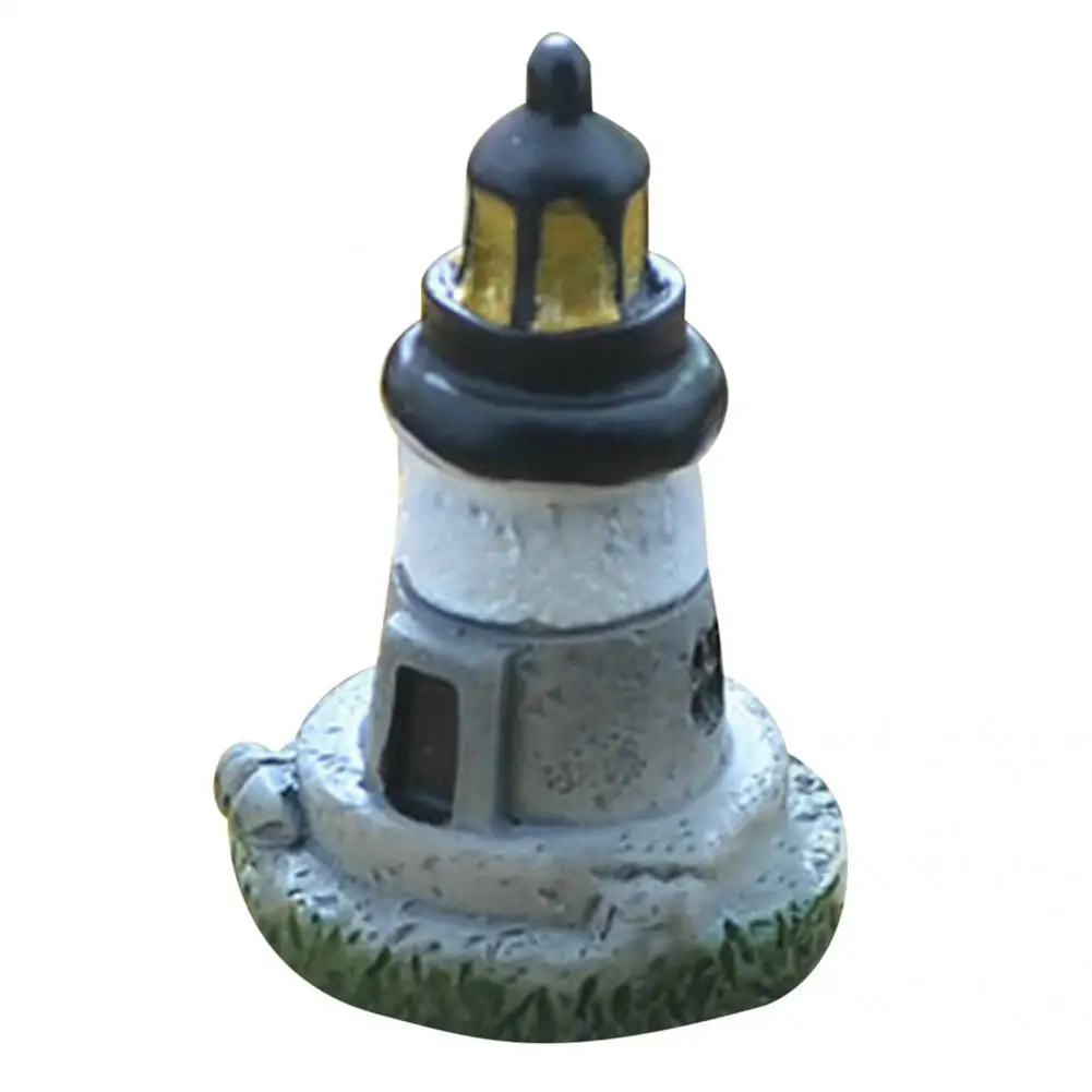 

Weather-resistant Eye-catching Wide Application Lighthouse Sculpture for Yard