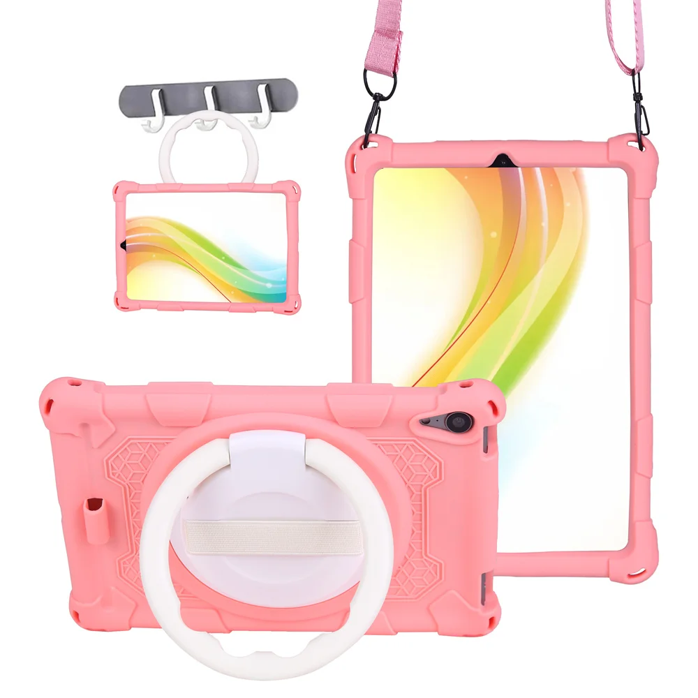 

For Lenovo TAB M8 Tablet Case TB-8505F TB-8505X TB-8505N 8505F 8505N 8505X 8505 Soft Silicone Stand Cover 360 Degree Rotating