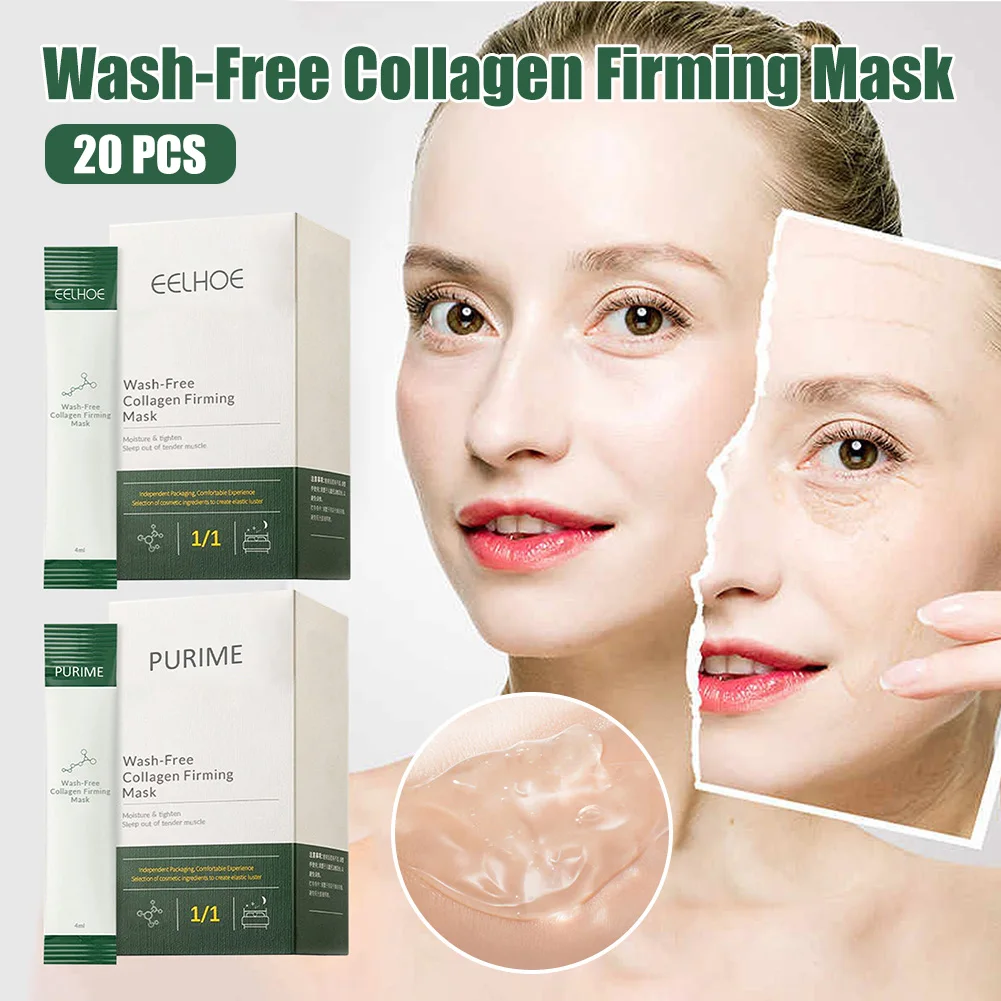 

20pcs/box Hydro Jelly Mask Anti-Aging Wrinkles Remover Skin Moisturizing Hydrating Mask Face Firming Mask For All Skins Care