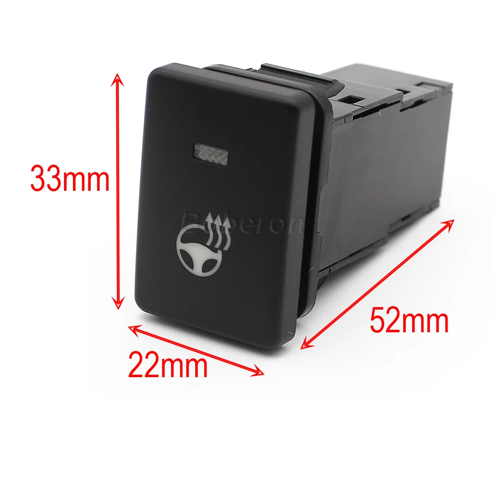 1 шт. зеленая светодиодная подсветка для рулевого колеса нагревательное зеркало