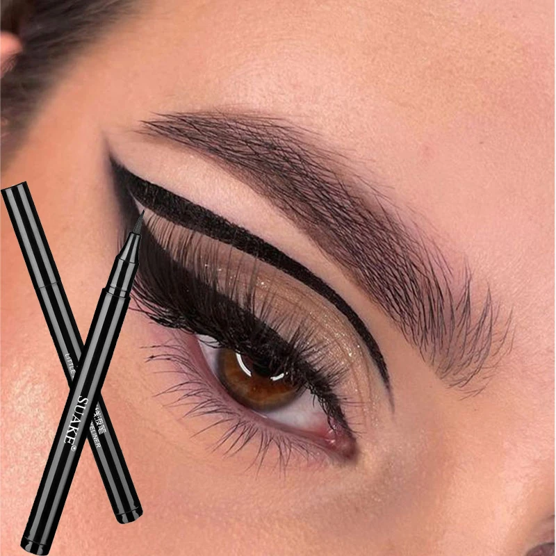 

0.03 Extreme Fine Liquid Eyeliner Black Eye Make Up Waterproof Long Lasting Eye Liner Easy to Wear Eyes Makeup Cosmetics Tools