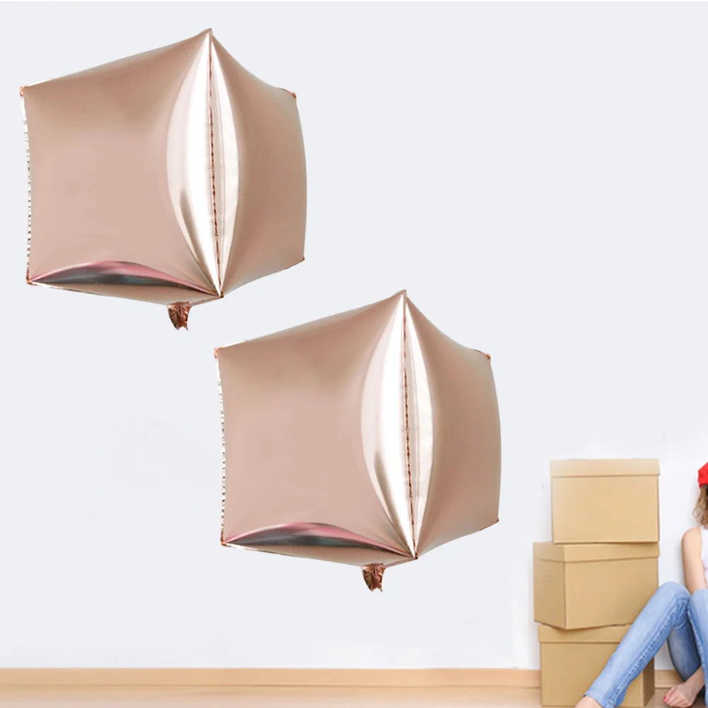 5 шт. аксессуары для вечеринок новый Rіk 2024 декор 4d воздушные шары квадратная