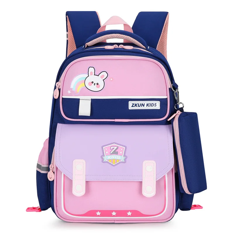 

2023 New Cartoon Children's Backpack, Load Reduction, Spine Protection, Reflective Belt, Large Capacity DOS26