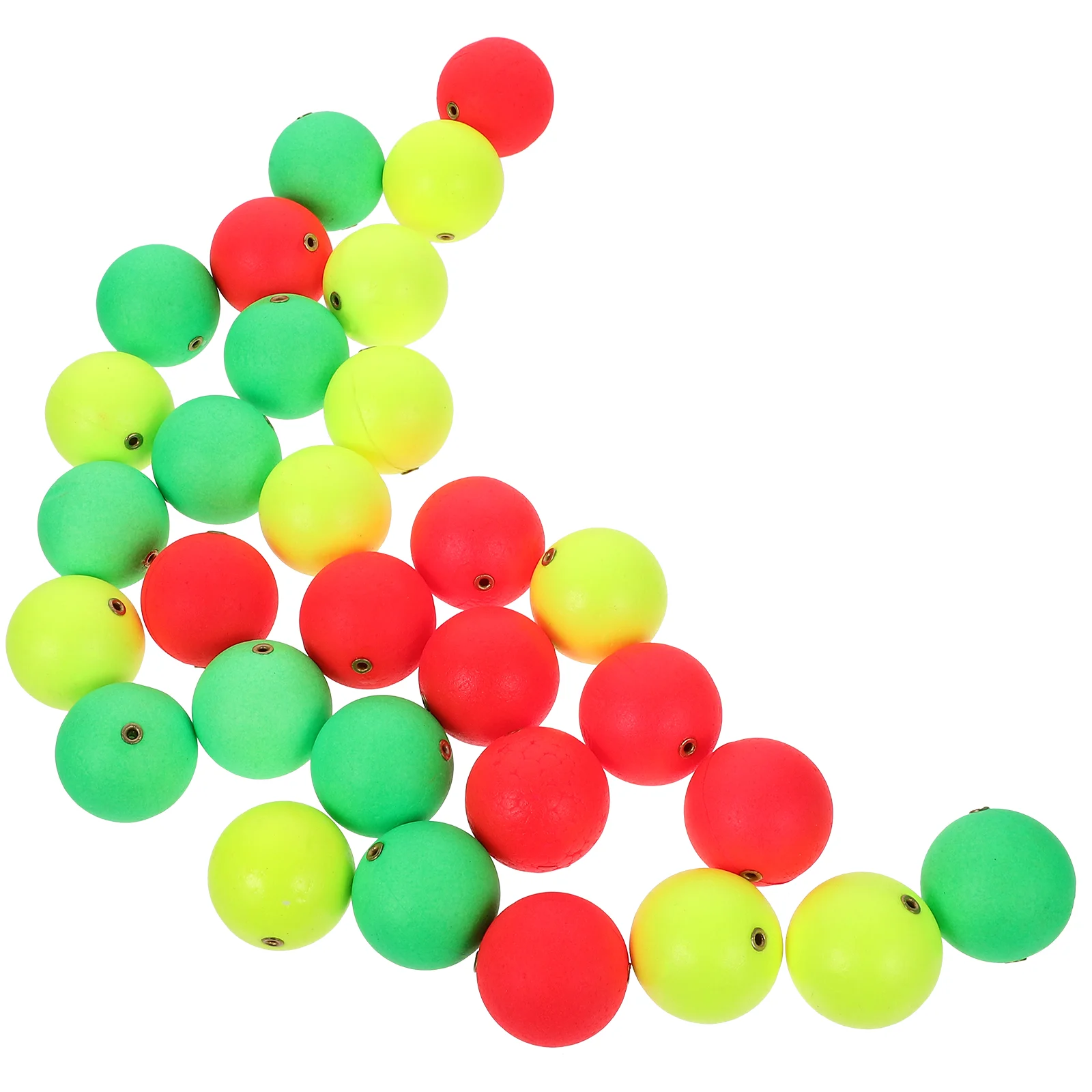 30 шт. поплавок для рыбалки пенопластовый индикатор шар поплавки сома помпон