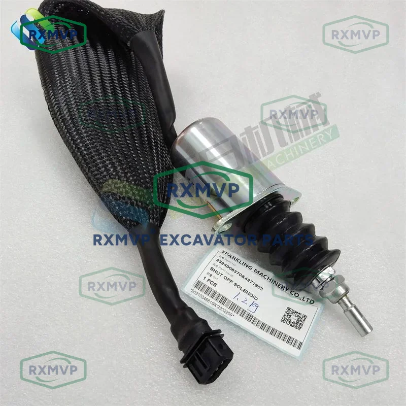 2324006370 4271903 C12DX Запчасти для строительной техники Соленоидный клапан