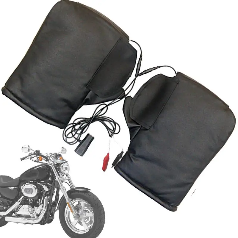 Мотоциклетные варежки на руль с подогревом мотоциклетные ручки рукава