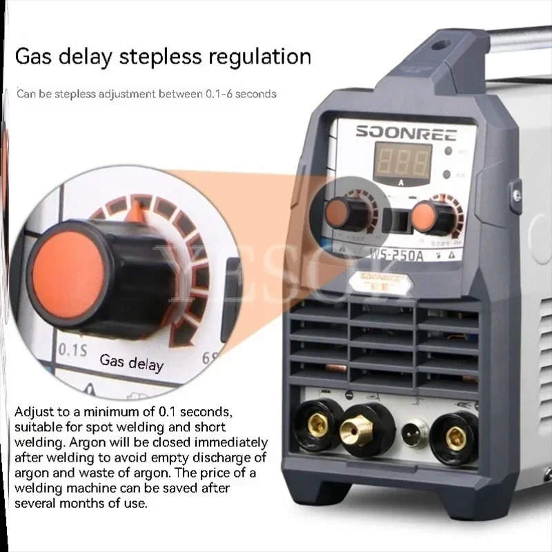 Аппарат для аргонодуговой сварки WS-250 небольшой сварочный аппарат из нержавеющей