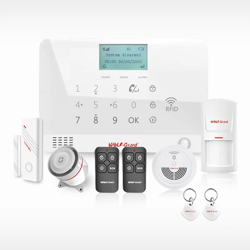 

Amazon топ продаж 2019 GSM RFID Интеллектуальная охранная система безопасности GSM охранная система с бесплатной наружной сиреной