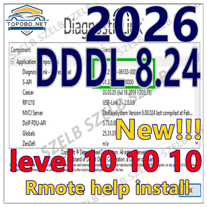 Фото DDDL 8.24 [07.2026] Детройт Дизель Диагностический Линк Level10 Устранение неисправностей Считывание/изменение параметров Калибровка Freightliner №1