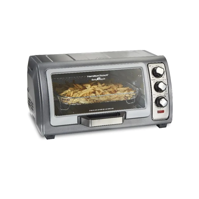 

Hamilton Beach Sure Crisp Air Fryer Toaster Oven, 6 Slice, Stainless Steel, 31523