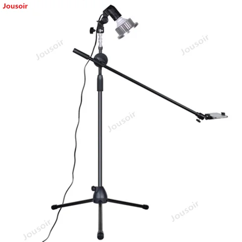 Регулируемый кронштейн для фотосъемки телефона, подставка, держатель штанги, супер яркий светодиодный кольцевой светильник, комплект для фотостудии, видеолампа, комплект для съемки