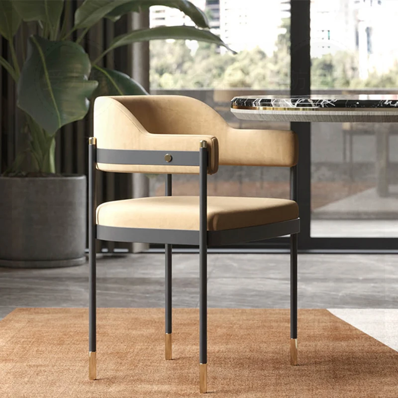 S Dining Cushion Italian Armchair Salon Vanity Library Mid Century Sillas Nordicas Nordic Furniture
