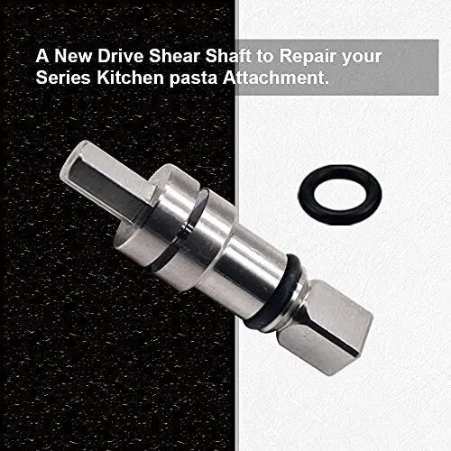 

Pasta Attachment Shear Shaft Coupler Drive Replacement W10894316 W1089436 For Repair Kitchen Pasta Roller Or Cutter Attachment
