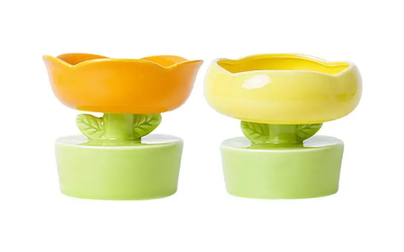 

Переносная миска для собак и кошек, приподнятая миска для еды, многоразовая, защита шеи, аксессуары для питомцев