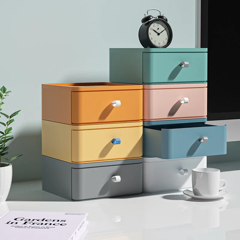 

Desktop Drawer Storage Box Office Cosmetics Locker Casket Desk Shelf Dormitory Fantastic organizer box
