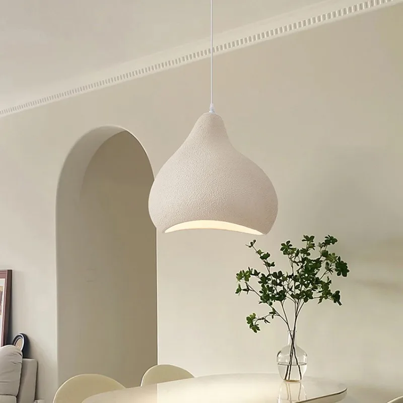 

Led Art Chandelier Pendant Lamp Lighting Room Decor Minimalism Wabi Sabi E27 Dining Hanging Nordic Bar Droplight Suspend Fixture