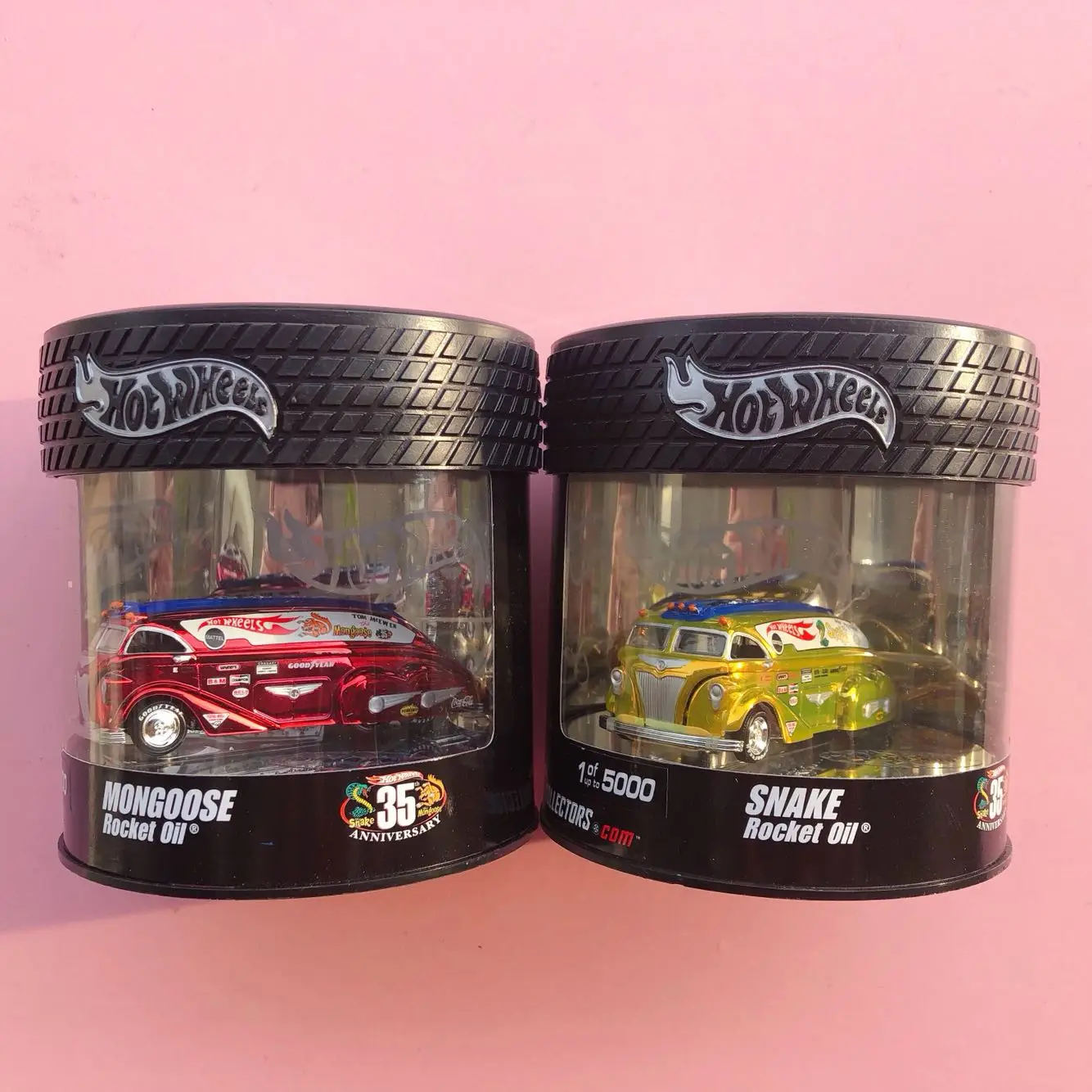 

Hot Wheels RLC 1:64 100% Rocket Oil Mongoose Snake Limited Edition Metal Static Car Model Toy Gift