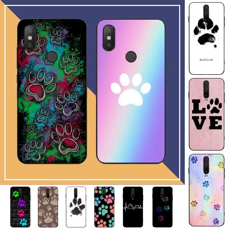 

Best Friends Dog Paw Phone Case for Redmi Note 8 7 9 4 6 pro max T X 5A 3 10 lite pro