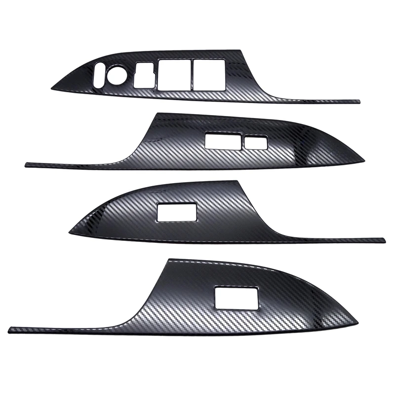 

1 Set Car Armrest Door Window Lift Panel Cover Sticker Trim for Honda AccordWindows Control Panel Car Accessories Car Decoration