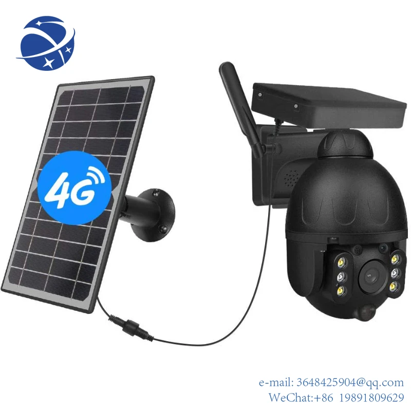

YYHC Energy Outdoor Waterproof 1080P Wireless Pan Tilt CCTV IP 18000mAh Rechargeable Battery Powered 4G