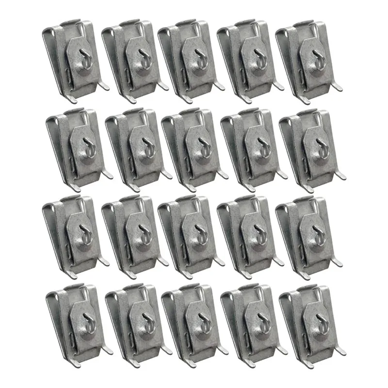 

10/20 шт. автомобильная металлическая гайка, обшивка пола, панель багажника, боковая обшивка, пряжка для BMW 07147330002 51717065773